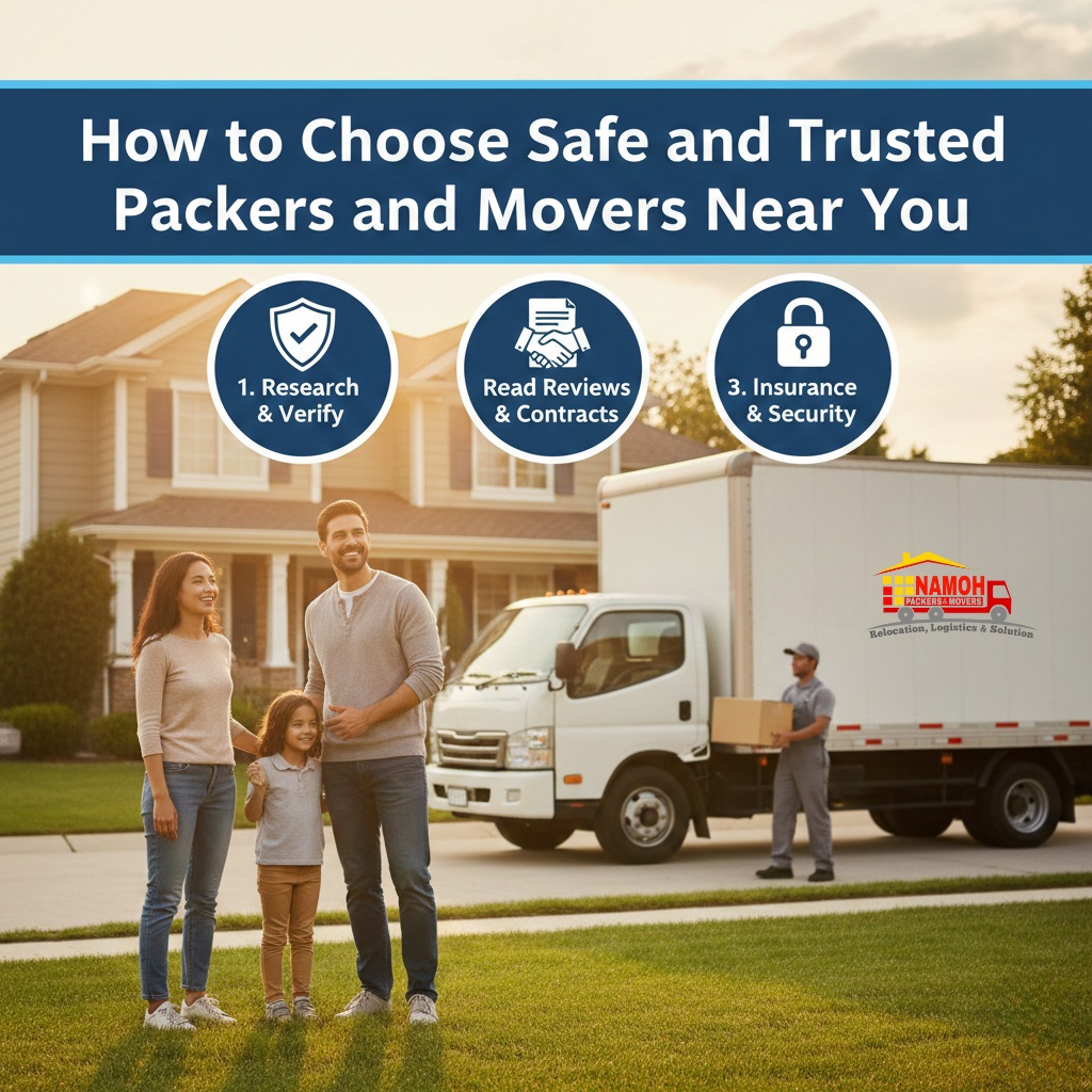 How to Choose Safe and Trusted Packers and Movers Near You?